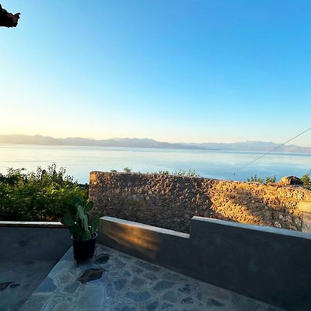 Fteri Stone House In Platanos, Akrata 아파트 외부 사진